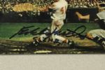 1980's Eddie Mathews Milwaukee Braves Signed 14 x 18 Framed Original Printing First Issue of Sports Illustrated (MEARS LOA)