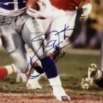 1999 Emmitt Smith Dallas Cowboys Signed 18 x 22 Framed Photo Display (JSA)
