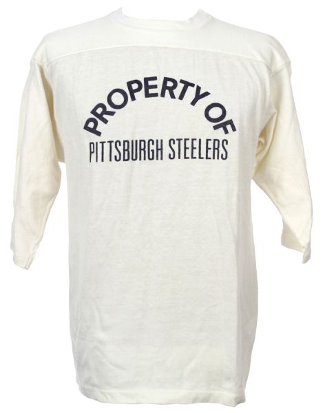 1970s-80s Pittsburgh Steelers Durene Practice Jersey (MEARS LOA)