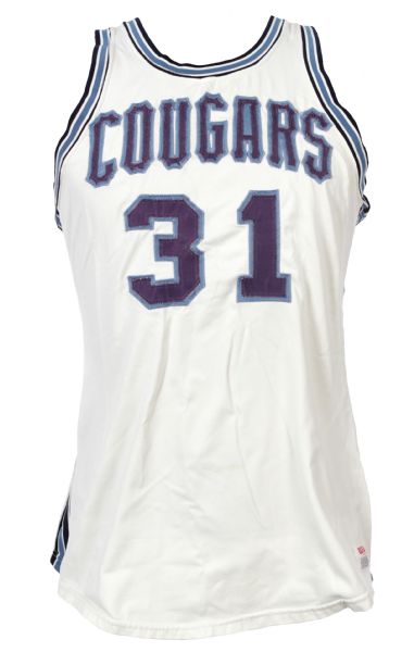 1976 circa Cougars Game Worn Basketball Jersey (MEARS LOA)