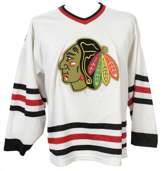 1980s Chicago Blackhawks CCM Hockey Jersey