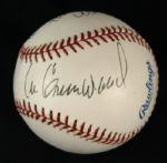 1994-2000 Lee Greenwood Country Music Star Single Signed OAL Budig Baseball w/ "God Bless the USA" Inscription (JSA)