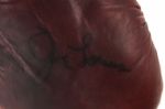 1930's Joe Louis Heavyweight Champion Signed Sparring Glove (MEARS LOA) Collection of Louis's Barber