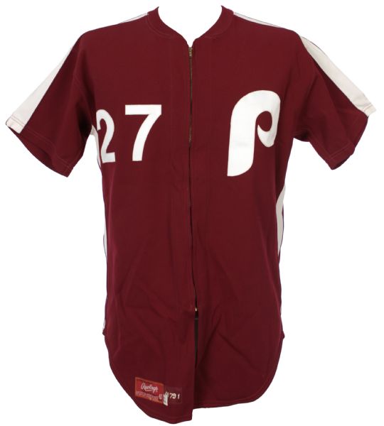 1979 Lonnie Smith Philadelphia Phillies Saturday Night Special Game Worn Uniform (MEARS LOA)