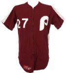 1979 Lonnie Smith Philadelphia Phillies Saturday Night Special Game Worn Uniform (MEARS LOA)