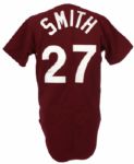1979 Lonnie Smith Philadelphia Phillies Saturday Night Special Game Worn Uniform (MEARS LOA)