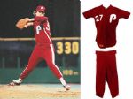 1979 Lonnie Smith Philadelphia Phillies Saturday Night Special Game Worn Uniform (MEARS LOA)
