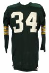 1965-67 Don Chandler Green Bay Packers Game Worn Home Jersey w/ Over 20 Team Repairs (MEARS A10)