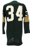 1965-67 Don Chandler Green Bay Packers Game Worn Home Jersey w/ Over 20 Team Repairs (MEARS A10)