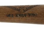 1924-30 Bill Terry New York Giants Zinn Beck 300 Professional Model Game Used Bat (MEARS LOA)