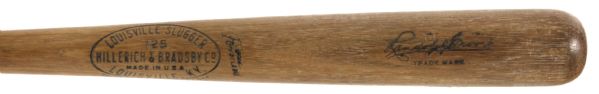 1934 Randolph Moore Boston Braves H&B Louisville Slugger Professional Model Game Used Bat (MEARS LOA) Sidewritten "Moore 4-28-34 Boston Natl Lea"