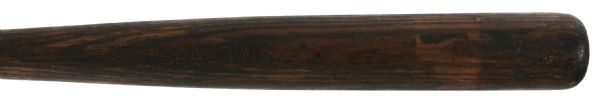 1922 Spalding Professional Model Game Used Bat (MEARS LOA) Sidewritten "Natl Lea 8-22-22"