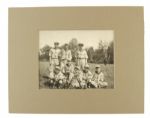 1910s Indians Youth Baseball 13" x 17" Mounted Team Photo 