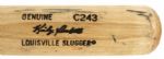 1986-89 Kirby Puckett Minnesota Twins Louisville Slugger Professional Model Game Used Bat (MEARS A10)