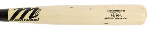 2011 Albert Pujols St. Louis Cardinals Marucci Professional Model Game Used Bat (MEARS A9)