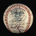 1972 Texas Rangers Inaugural Season Team Signed OAL Cronin Baseball w/ 29 Signatures Including Ted Williams, Nellie Fox, Frank Howard & More (JSA)