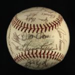 1968 Minnesota Twins Team Signed OAL Cronin Baseball w/ 27 Signatures Including Harmon Killebrew, Rod Carew, Early Wynn & More (JSA)