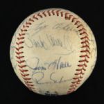 1965 Minnesota Twins American League Champions Team Signed Baseball w/ 25 Signatures Including Harmon Killebrew, Tony Oliva, Zoilo Versalles & More (JSA)