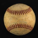 1960 Cleveland Indians Team Signed OAL Cronin Baseball w/ 23 Signatures Including Luke Appling, Vic Power & More (JSA)