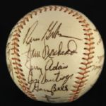1968 Boston Red Sox Team Signed Baseball w/ 27 Signatures Including Elston Howard, Sparky Lyle & More (JSA)