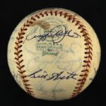 1973 Oakland Athletics World Series Champions Team Signed OAL Cronin Baseball w/ 26 Signatures Including Reggie Jackson, Rollie Fingers, Catfish Hunter & More (JSA) 