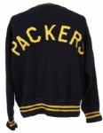 1948 Buford Baby Ray Green Bay Packers Game Worn Home Team Jacket (MEARS LOA) First example discovered