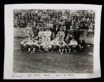 1924 Babe Ruth Tacoma All Stars Signed AJ Reach OAL Exhibition Homerun baseball (PSA/DNA 5)