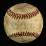 1960 Satchel Paige Single Signed Baseball (JSA)