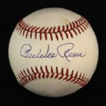 1989-93 Pee Wee Reese Brooklyn Dodgers Single Signed ONL White Baseball (JSA)