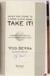 1998-2002 Yogi Berra New York Yankees Signed Hardcover Book Collection - Lot of 3 (MAB COA)