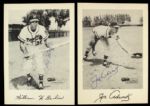 1953 Milwaukee Braves Spic N Span 7" x 10" Cards - Lot of 13 w/ 11 Signed Including Spahn, Mathews & More (JSA) 