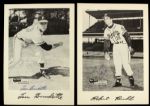 1953 Milwaukee Braves Spic N Span 7 x 10 Cards - Lot of 13 w/ 11 Signed Including Spahn, Mathews & More (JSA) 