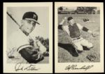 1953 Milwaukee Braves Spic N Span 7 x 10 Cards - Lot of 13 w/ 11 Signed Including Spahn, Mathews & More (JSA) 