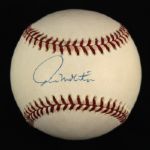 2000 Paul Molitor Milwaukee Brewers Single Signed OAL Budig Baseball (Pastime Productions COA)