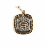 1996 Green Bay Packers World Champs Pendant (Sourced From a Former Players Wife)