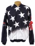 1994 Dominique Wilkins USA Basketball Game Worn Warm Up Jacket (MEARS LOA)