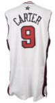 2000 Vince Carter USA Baseketball Game Worn Jersey (MEARS LOA)