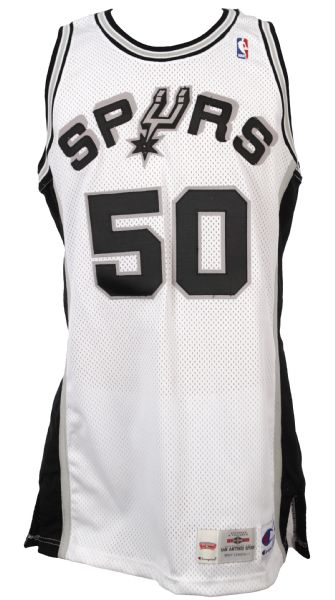 1994-95 David Robinson San Antonio Spurs Jersey (MEARS LOA)