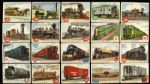 1956 Topps Rails & Sails R714-17 Trading Card Collection - Lot of 43