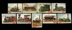 1956 Topps Rails & Sails R714-17 Trading Card Collection - Lot of 43