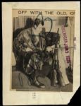 1935 Babe Ruth New York Yankees Cleans His Rifles Original 6 x 8 Photo