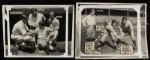 1930 Babe Ruth New York Yankees Teaches Mac The Fundamentals Original Photos - Lot of 7