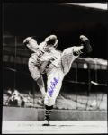 2000s Bob Feller Cleveland Indians Signed 8" x 10" Photos - Lot of 6 (JSA)