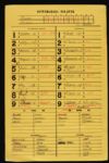 1982-85 St. Louis Cardinals Dugout Lineup Card Collection - Lot of 11