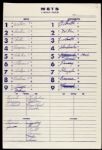 1982-85 St. Louis Cardinals Dugout Lineup Card Collection - Lot of 11
