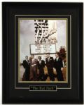 1960s Frank Sinatra Dean Martin Sammy Davis Jr. Joey Bishop Peter Lawford The Rat Pack 18" x 22" Photo Display 