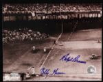 2000s Bobby Thomson Ralph Branca Signed 8" x 10" Photo (JSA)