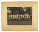 1910 circa St. Pauls New York Baseball Team 16" x 20" Mounted Photo