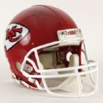 1980s Len Dawson Kansas City Chiefs Signed Full Size Helmet (JSA)
