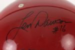 1980's Len Dawson Kansas City Chiefs Signed Full Size Helmet (JSA)
